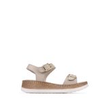 Tamer Tanca Kadın Bej Comfort Sandalet 1107 215 BN SNDLT Y25 BEJ
