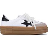 Tamer Tanca Kadın Beyaz Sneakers & Spor Ayakkabı 1116 128-1 Bn Ayk SK25-26 Beyaz