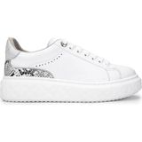 Tamer Tanca Kadın Deri Beyaz Sneakers & Spor Ayakkabı 1063 2025 Bn Ayk SK24-25 Beyaz