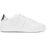 Tamer Tanca Kadın Deri Beyaz/gümüş Sneakers & Spor Ayakkabı 1060 25113 Bn Ayk Y25 Beyaz/gumus Dr