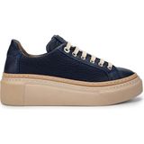 Tamer Tanca Kadın Deri Lacivert Sneakers & Spor Ayakkabı 937 5022-09 Bn Ayk Y23 Lacı Floter