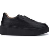 Tamer Tanca Kadın Deri Siyah Floter Sneakers & Spor Ayakkabı 937 01 Bn Ayk SK24-25 Sıyah Fltr