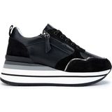 Tamer Tanca Kadın Deri Siyah Sneakers & Spor Ayakkabı 923 1021 Bn Ayk Y24 Sıyah Kmbn