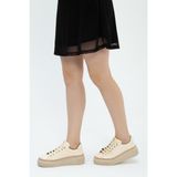 Tamer Tanca Kadın Derı Sneakers & Spor Ayakkabı 937 5022-09 Bn Ayk Y23 - Bej