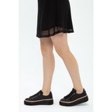 Tamer Tanca Kadın Derı Sneakers & Spor Ayakkabı 937 5022-09 Bn Ayk Y23 - Koyu Siyah
