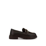 Tamer Tanca Kadın Deri & Tekstil Kahverengi Loafer Ayakkabı