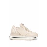 Tamer Tanca Kadın Hakiki Deri Bej Rugan Sneakers & Spor Ayakkabı 923 1200 BN AYK Y25 BEJ RGN
