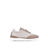 Tamer Tanca Kadın Hakiki Deri Bej Sneakers & Spor Ayakkabı 1201 4004 BN AYK Y26 BEJ FLTR/BEJ SUET