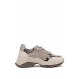 Tamer Tanca Kadın Hakiki Deri Bej Süet Sneakers & Spor Ayakkabı 154 3382 BN AYK SK25-26 BEJ SUET