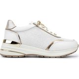 Tamer Tanca Kadın Hakiki Deri Beyaz Sneakers & Spor Ayakkabı 298 7100 Bn Ayk Y26 Beyaz/gold