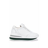 Tamer Tanca Kadın Hakiki Deri Beyaz Sneakers & Spor Ayakkabı 923 1200 BN AYK Y25 BEYAZ DR