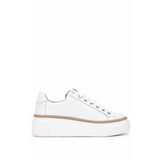 Tamer Tanca Kadın Hakiki Deri Beyaz Sneakers & Spor Ayakkabı 937 5022-09 BN AYK Y23 BEYAZ FLOTER