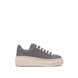 Tamer Tanca Kadın Hakiki Deri Koyu Gri Sneakers & Spor Ayakkabı 937 5022-09 BN AYK Y23 K.GRI FLTR