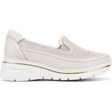 Tamer Tanca Kadın Hakiki Deri Krem Sneakers & Spor Ayakkabı 298 3200 Bn Ayk Y26 Krema Pen