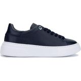 Tamer Tanca Kadın Hakiki Deri Lacivert Sneakers & Spor Ayakkabı 1145 Z-2501 Bn Ayk Y26 Lacı Fltr