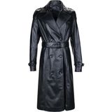 Tamer Tanca Kadın Hakiki Deri Siyah Deri Deri Mont 571 026 Byn Derımont SK24/25 Sıyah Dr - XL
