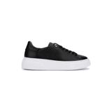 Tamer Tanca Kadın Hakiki Deri Siyah Floter Sneakers & Spor Ayakkabı 1145 Z-2501 Bn Ayk Y26 Sıyah Fltr