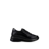 Tamer Tanca Kadın Hakiki Deri Siyah Kırışık Rugan Sneakers & Spor Ayakkabı 298 3215 BN AYK Y26 SIYAH KRSK RGN