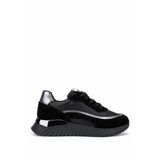 Tamer Tanca Kadın Hakiki Deri Siyah Sneakers & Spor Ayakkabı 1164 25804D BN AYK SK25-26 SYH ST/ANT/SYH DR