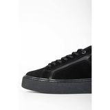 Tamer Tanca Kadın Hakiki Deri Siyah Süet Sneakers & Spor Ayakkabı 804 1834 BN AYK SK23/24 SIYAH SUET