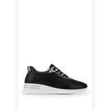 Tamer Tanca Kadın Hakiki Deri Siyah/Antrasit Sneakers & Spor Ayakkabı