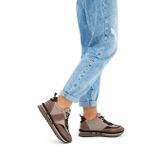 Tamer Tanca Kadın Hakiki Deri Vizon Sneakers & Spor Ayakkabı