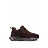 Tamer Tanca Kadın Kahverengi Rugan Sneakers & Spor Ayakkabı 1172 07 BN AYK SK25-26 KHV RGN/PRST