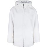Tamer Tanca Kadın Peluş Beyaz Kumaş Mont Deri Mont 415 178 Byn Pelus SK24/25 Beyaz Pelus - 2XL