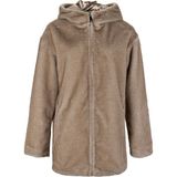 Tamer Tanca Kadın Peluş Vizon Kumaş Mont Deri Mont 415 178 Byn Pelus SK24/25 Vızon Pelus - 2XL