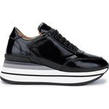Tamer Tanca Kadın Siyah Rugan Sneakers & Spor Ayakkabı 923 1200 Bn Ayk Y25 Sıyah Rgn