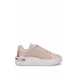 Tamer Tanca Kadın Suni Deri Bej Sneakers & Spor Ayakkabı 1065 2630 BN AYK SK25-26 BEJ