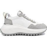 Tamer Tanca Kadın Suni Deri Beyaz/gri/lame Sneakers & Spor Ayakkabı 1009 2220 Bn Ayk SK25-26 Byz/grı Suet/lame - Beyaz - Gri - Lame