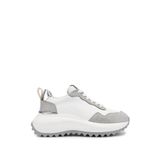 Tamer Tanca Kadın Suni Deri Beyaz/Gri/Lame Sneakers & Spor Ayakkabı