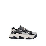 Tamer Tanca Kadın Suni Deri Buz/Siyah Sneakers & Spor Ayakkabı