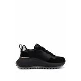 Tamer Tanca Kadın Suni Deri Siyah Süet/Antrasit Sneakers & Spor Ayakkabı 1009 2220 BN AYK SK25-26 SYH/SYH SUET/ANT