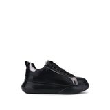 Tamer Tanca Kadın Suni Deri Siyah/Antrasit Sneakers & Spor Ayakkabı