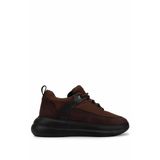 Tamer Tanca Kadın Suni Deri/Tekstil Kahverengi Sneakers & Spor Ayakkabı 1172 ONL-07 BN AYK SK25-26 KAHVE