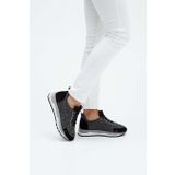 Tamer Tanca Kadın Tekstil Siyah Sneakers & Spor Ayakkabı