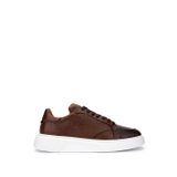 Tamer Tanca Lacivert Erkek Deri Sneaker 04 3522 ERK AYK SK24-25