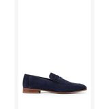 Tamer Tanca Lacivert Erkek Süet Loafer 183 27305 ERK AYK SK23/24