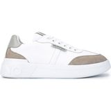 Tamer Tanca Mario Valentino Erkek Hakiki Deri Beyaz Sneakers & Spor Ayakkabı 1040 92R2108 Erk Ayk SK25-26 Bıanco/ghıaccıo