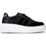 Tamer Tanca Mario Valentino Kadın Hakiki Deri Siyah Sneakers & Spor Ayakkabı 1040 91B2213 Bn Ayk SK25-26 Nero/nero