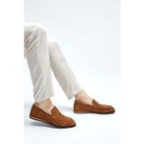 Tamer Tanca Mavi Erkek Süet Loafer 537 3178 ERK AYK Y23