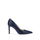 Tamer Tanca Siyah Kadın Deri Stiletto 1027 03 BN AYK SK24-25