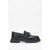 Tamer Tanca Siyah Kadın Loafer 817 2397 BN AYK SK23/24