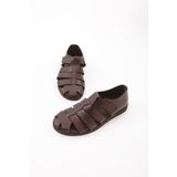 Tamer Tanca Tamer Tanca Erkek Hakiki Deri Günlük Sandalet 537 449 Erk Sndlt Y21