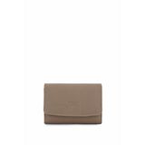 Tamer Tanca Unisex Hakiki Deri Bej Floter Kartlık 1148 061 KRTLK SK25-26 BEJ FLTR