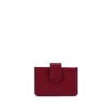 Tamer Tanca Unisex Hakiki Deri Bordo Kartlık 1148 871 KRTLK SK25-26 BORDO