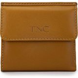 Tamer Tanca Unisex Hakiki Deri Hardal Cüzdan 688 1415 Czdn Y25 Hardal