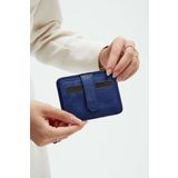 Tamer Tanca Unisex Hakiki Deri Lacivert Kartlık 688 131 ERK KRTLK LACIVERT